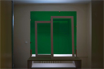  Hubert Schmidleitner, <strong><em>Colored Shades 04</em></strong> / 2010<em>,</em> Lichtobjekt mit farbigem Acrylglas 100 x  110 cm. Foto Michael Goldgruber. ©Hubert Schmidleitner